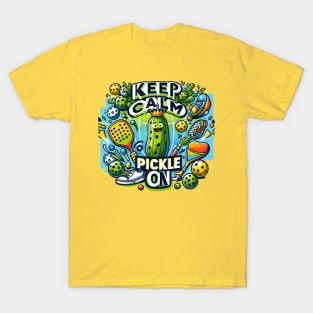 Keep Calm and Pickle On T-Shirt